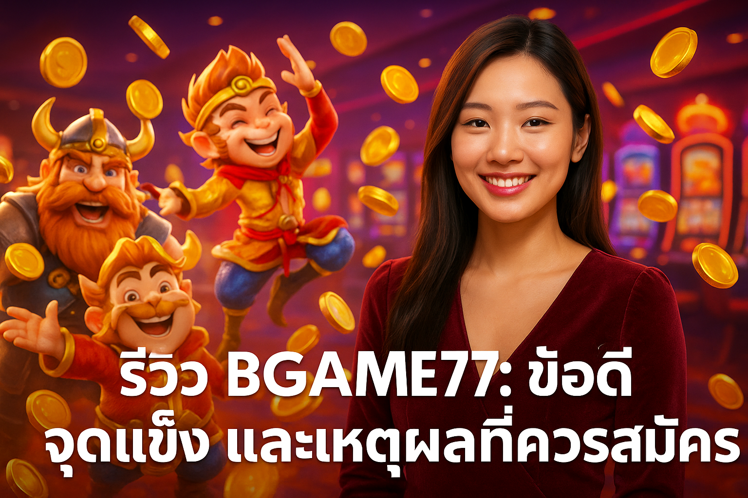 รีวิว BGAME777 ข้อดี จุดแข็ง และเหตุผลที่ควรสมัคร