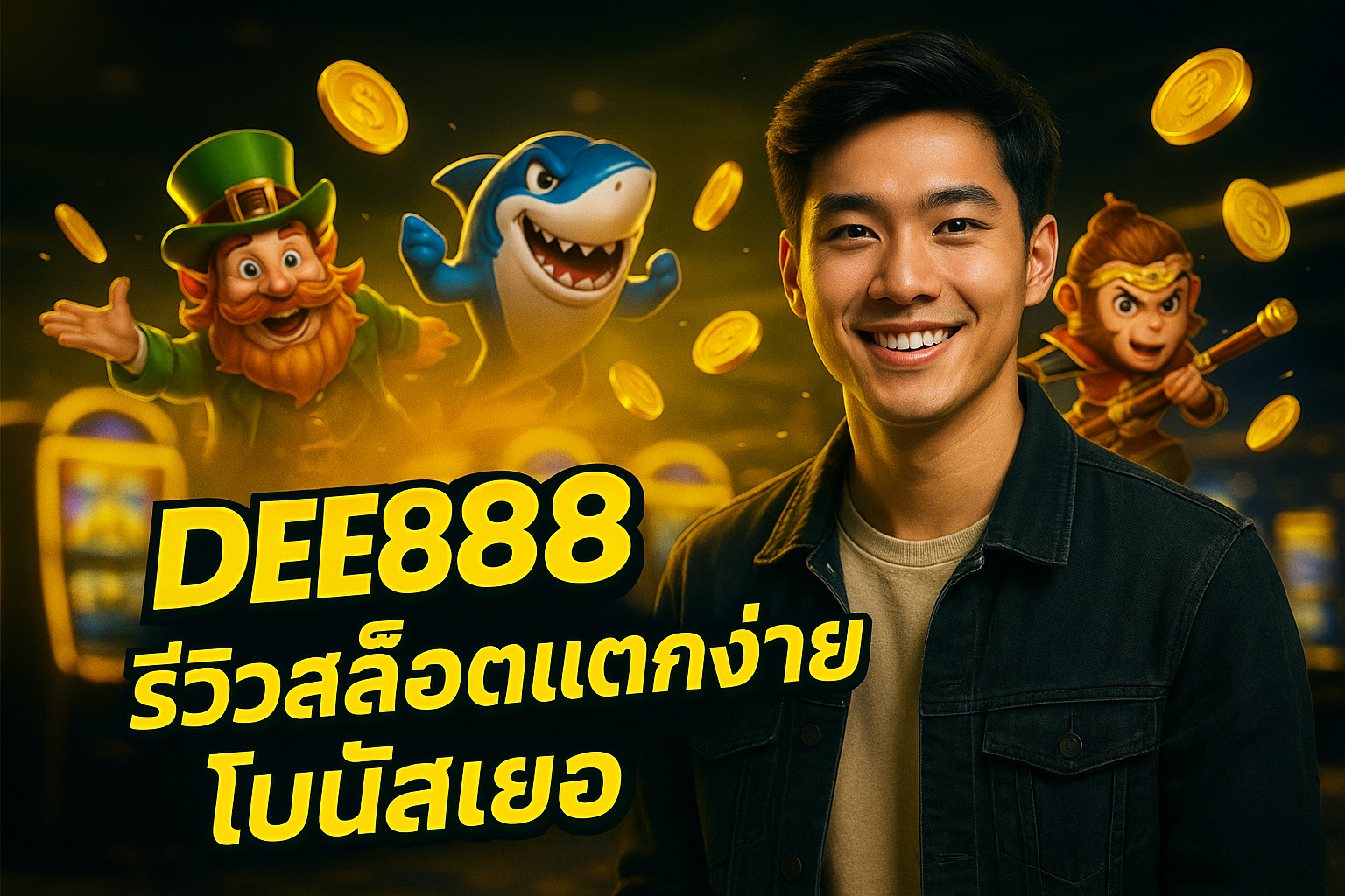 DEE888 รีวิวสล็อตแตกง่าย โบนัสเยอะ