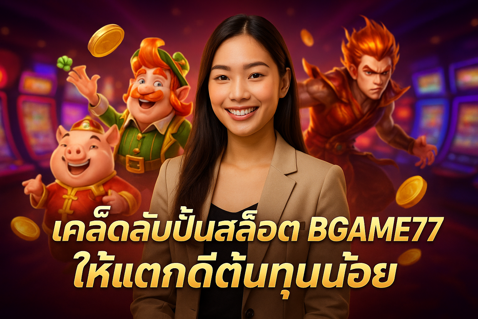 เคล็ดลับปั่นสล็อต BGAME777 ให้แตกดีต้นทุนน้อย